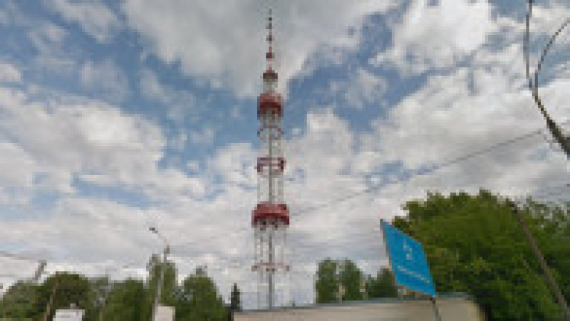 Turnul TV din Kiev - înainte de bombardament. Foto: Google Maps | Poza 9 din 19