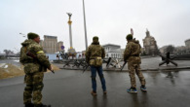 Capitala Kiev pregătită pentru un atac masiv al rușilor. Foto: Profimedia Images | Poza 11 din 17