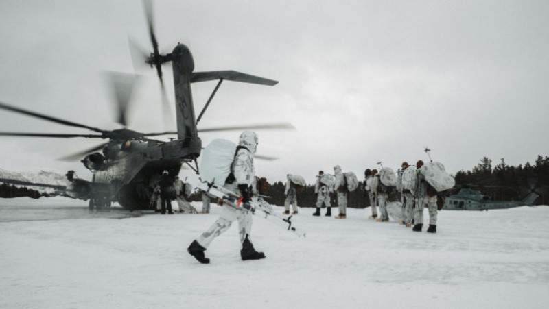 Cold Response 2022 este cel mai mare exercițiu care implică NATO în acest an. Foto: Profimedia Images