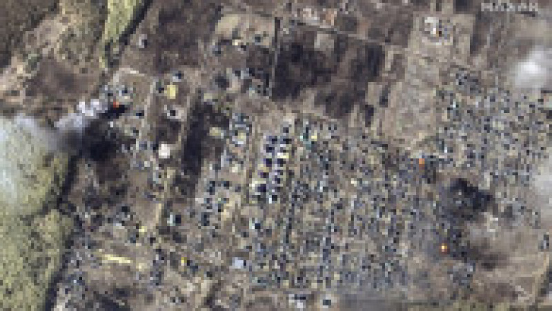 Noi imagini din satelit arată distrugerile din Mariupol și Kiev după bombardamente. FOTO: Maxar Technologies | Poza 34 din 100