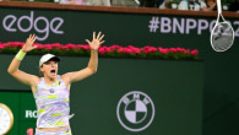 Iga Swiatek a învins-o pe Simona Halep după aproape două ore de joc, în semifinalele Indian Wells 2022 Foto: Prodimedia Images | Poza 8 din 10