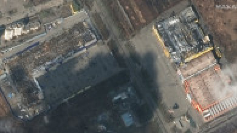 Imagini din satelit, cu orașul Mariupol distrus de atacul rușilor. Foto: Profimedia Images | Poza 4 din 8