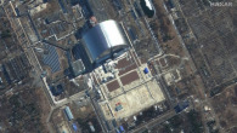 Centrala de la Cernobîl, văzută din satelit. Foto: Profimedia Images | Poza 37 din 61