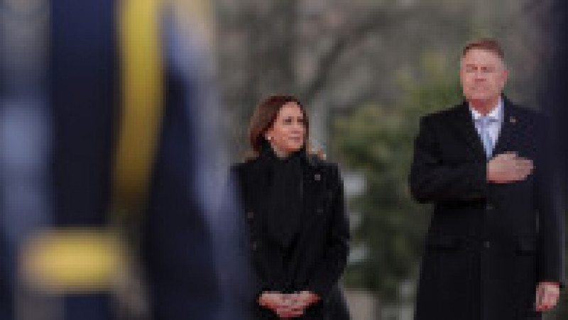 Kamala Harris a fost primită de președintele Klaus Iohannis la Palatul Cotroceni. Foto: INQUAM Photos/Octav Ganea | Poza 17 din 25