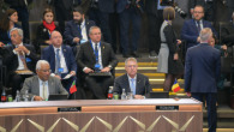 Președintele Klaus Iohannis, premierul Nicolae Ciucă și ministrul de Externe Bogdan Aurescu participă la Summitul NATO de la Bruxelles. Foto: Administrația Prezidențială | Poza 6 din 9