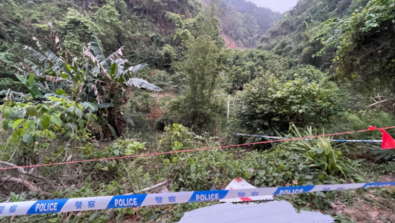 Epava avionului prăbușit în China a fost găsită. Foto: Profimedia Images