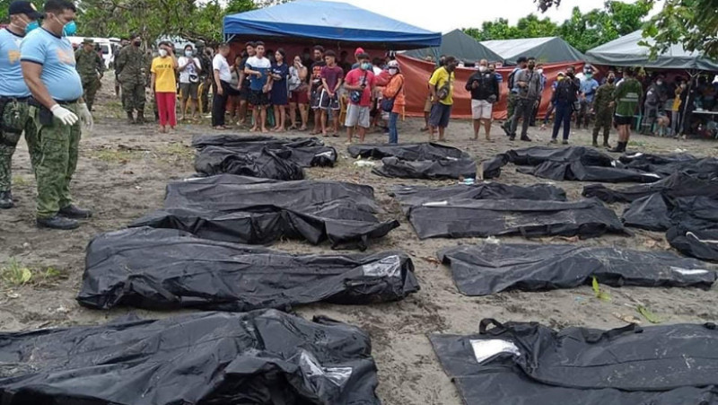 Inundațiile și alunecările de teren au făcut peste 120 de morți în Filipine. Foto: Profimedia