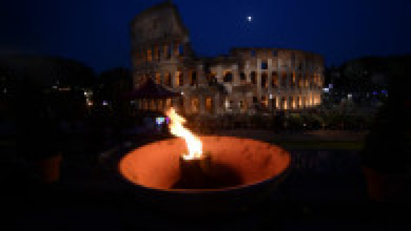 "Drumul Crucii" revine la Colosseum după doi ani. Foto: Profimedia | Poza 21 din 25