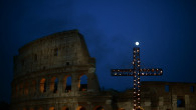 "Drumul Crucii" revine la Colosseum după doi ani. Foto: Profimedia | Poza 1 din 25