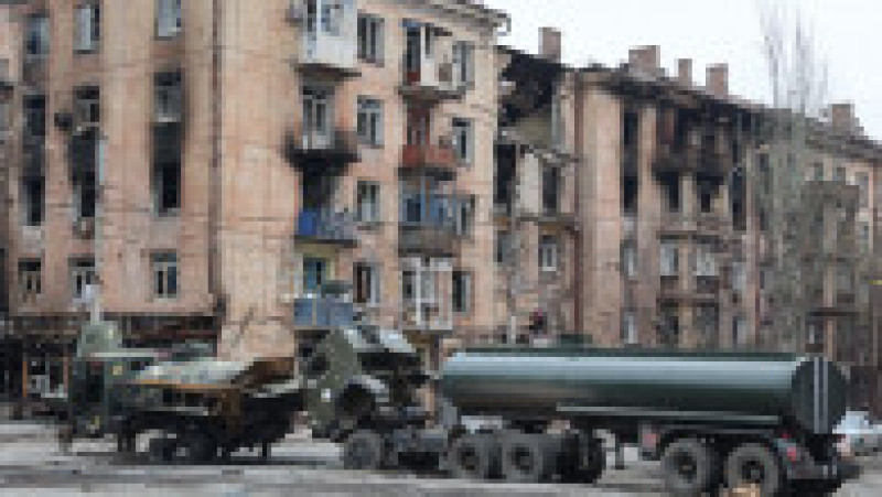 Urmările bombardamentelor din Mariupol. Foto: Profimedia | Poza 3 din 14