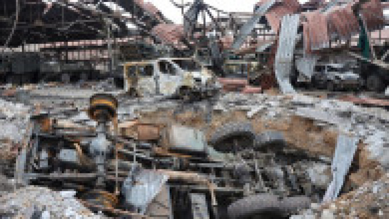 Urmările bombardamentelor din Mariupol. Foto: Profimedia | Poza 2 din 14