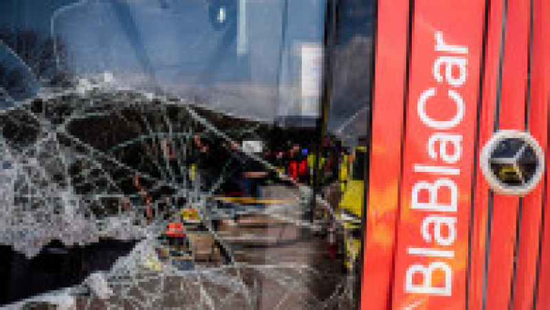 Doi morţi şi cinci răniţi grav într-un accident de autocar, în Belgia. Șoferul, pozitiv la testul antidrog. Foto: Profimedia | Poza 3 din 4