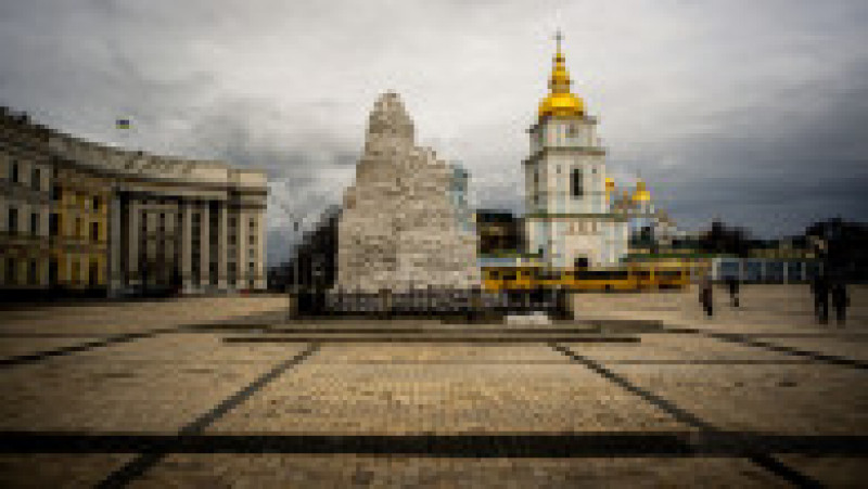 Centrul orașului Kiev, marți dimineață pe 12 aprilie. Foto: Profimedia Images | Poza 3 din 10