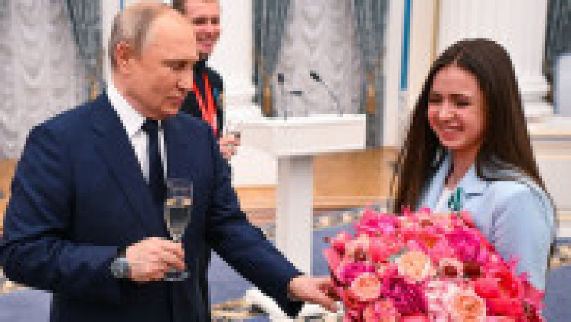 Vladimir Putin și Kamila Valieva FOTO: Profimedia Images | Poza 17 din 17