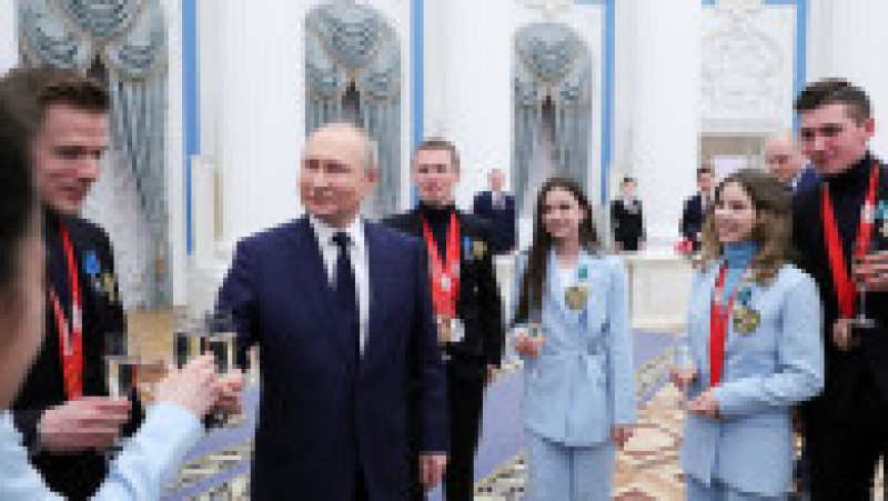 Vladimir Putin și Kamila Valieva FOTO: Profimedia Images | Poza 8 din 17