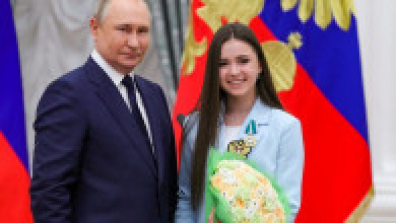 Vladimir Putin și Kamila Valieva FOTO: Profimedia Images | Poza 7 din 17