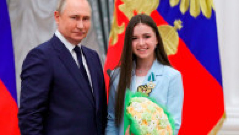 Vladimir Putin și Kamila Valieva FOTO: Profimedia Images | Poza 9 din 17