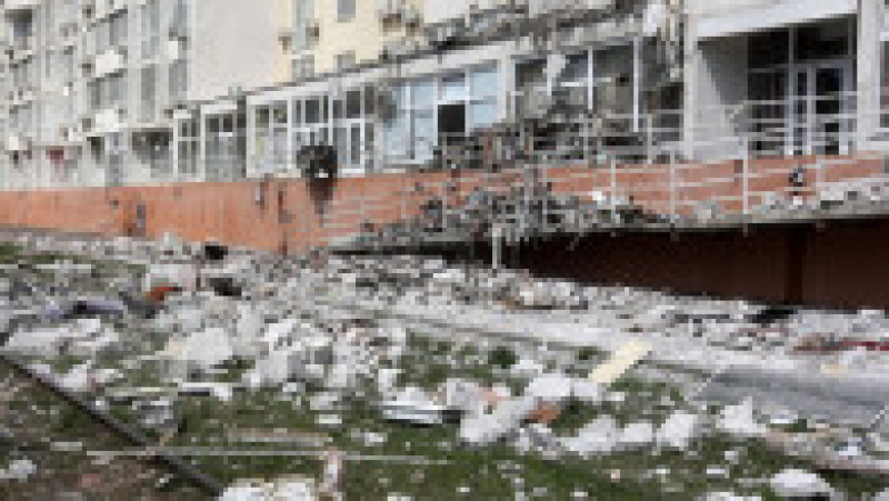 Efectele atacurilor rusești la Odesa. Foto: Profimedia | Poza 10 din 13