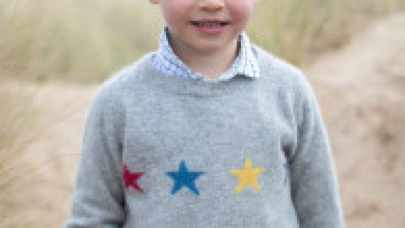  Louis, cel mai mic dintre copiii prințului William, împlinește 4 ani. Foto: Profimedia | Poza 2 din 4