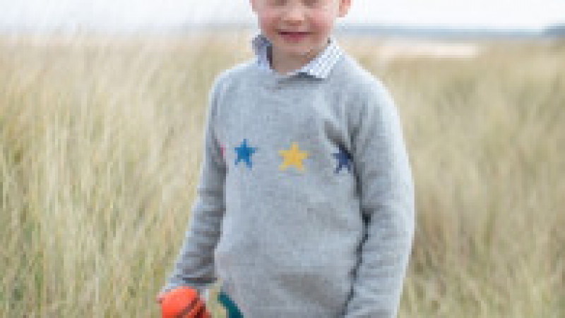  Louis, cel mai mic dintre copiii prințului William, împlinește 4 ani. Foto: Profimedia | Poza 3 din 4