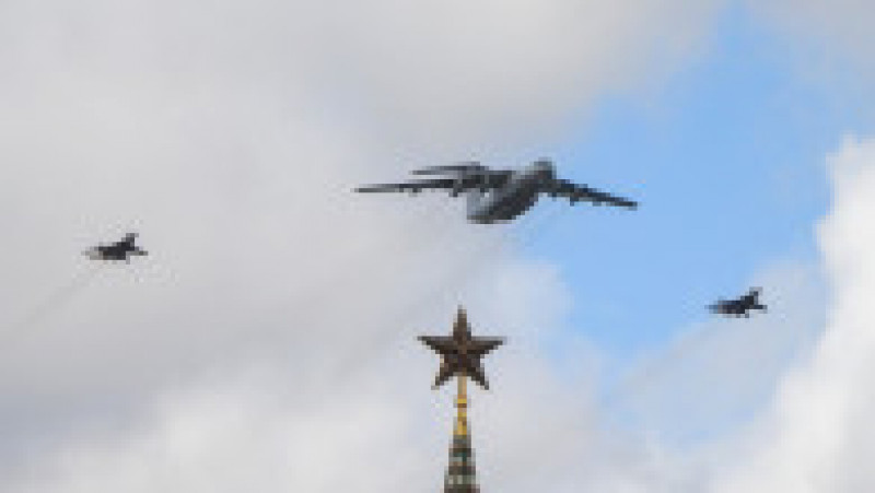 „Avionul apocalipsei”, scos de Putin la parada de 9 Mai. Foto: Profimedia | Poza 2 din 15