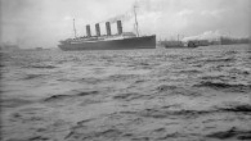 Pe 7 mai 1915 un submarin german U-20 a torpilat și scufundat nava britanică RMS Lusitania. Sursa foto: Profimedia Images | Poza 24 din 38
