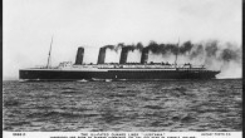 Pe 7 mai 1915 un submarin german U-20 a torpilat și scufundat nava britanică RMS Lusitania. Sursa foto: Profimedia Images | Poza 32 din 38