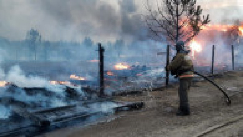 Este stare de urgenţă în Siberia, unde incendii de amploare au afectat zone extinse de vegetaţie. FOTO: Profimedia Images | Poza 8 din 8
