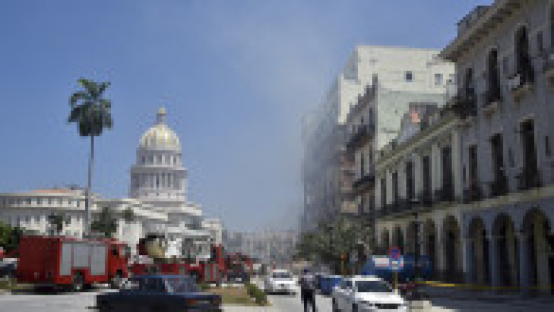 O explozie puternică s-a produs la hotelul de lux „Saratoga” din Havana Foto: Profimedia Images | Poza 9 din 12