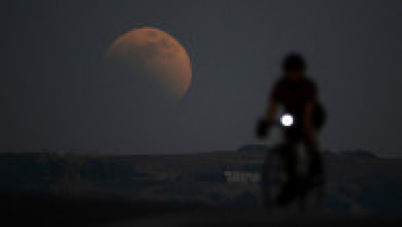 Cele mai spectaculoase imagini cu "super-Luna sângerie". FOTO: Profimedia Images | Poza 9 din 12