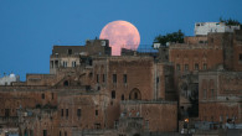 Cele mai spectaculoase imagini cu "super-Luna sângerie". FOTO: Profimedia Images | Poza 12 din 12