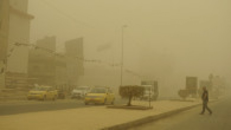 În ultimele săptămâni, Irakul a fost lovit de cel puțin o furtună de nisip pe săptămână. FOTO Profimedia Images | Poza 6 din 7