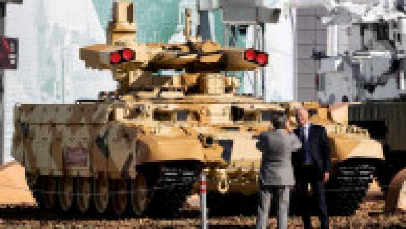 Terminatorul „este un echipament rusesc de marcă”. Rușii nu au decât vreo 9 astfel de tancuri. Foto: Profimedia Images | Poza 1 din 9