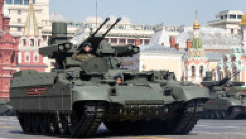 Terminatorul „este un echipament rusesc de marcă”. Rușii nu au decât vreo 9 astfel de tancuri. Foto: Profimedia Images | Poza 8 din 9