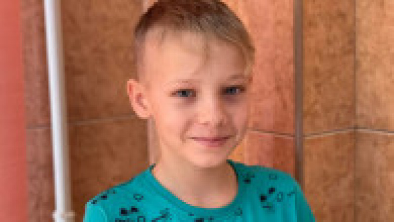 Iaroslav, 11 ani, a fost sprijinul mamei și surorii lui gemene cât timp au fost în spital Foto: Facebook | Poza 5 din 6