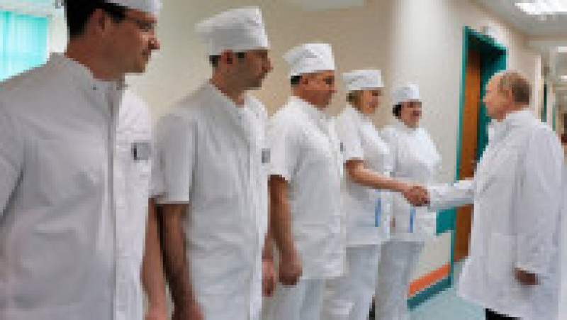 Putin a vizitat pentru prima oară militari ruşi răniţi în Ucraina. Foto: Profimedia Images | Poza 3 din 7