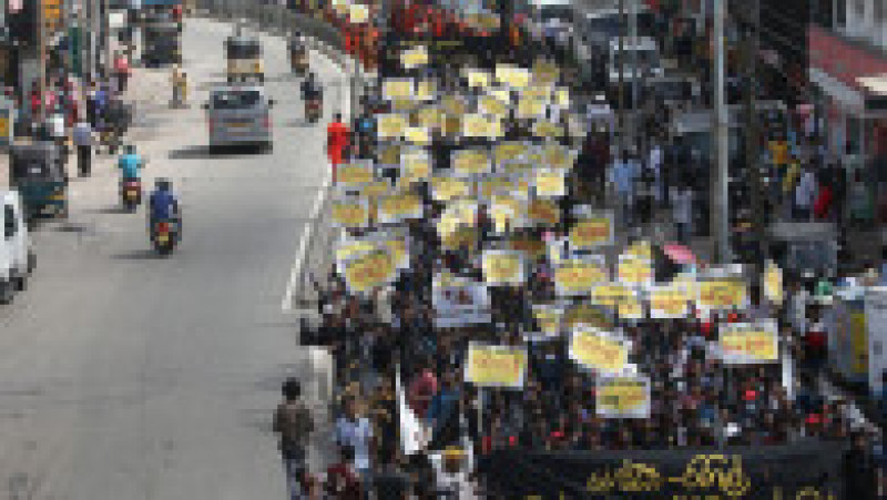 Proteste in Sri Lanka, oamenii sunt în fața unei crize economice fără precedent. FOTO: Profimedia Images | Poza 8 din 12