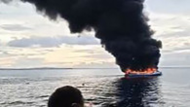 Șapte oameni au murit într-un incendiu pe un feribot în Filipine. FOTO: Profimedia Images | Poza 2 din 4