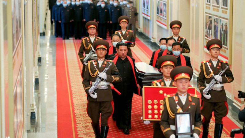 Mareşalul Hyon a jucat un rol crucial în pregătirea tânărului Kim Jong Un pentru conducerea Coreii de Nord. Foto: Profimedia