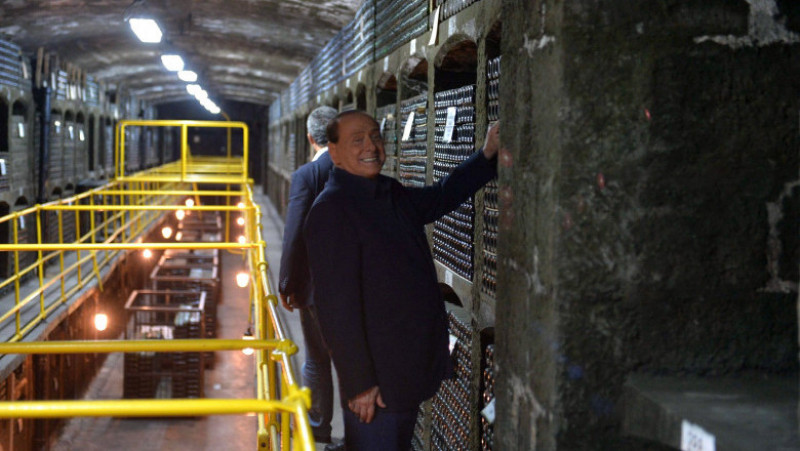 Silvio Berlusconi in crama din Crimeea - kremlin.ru