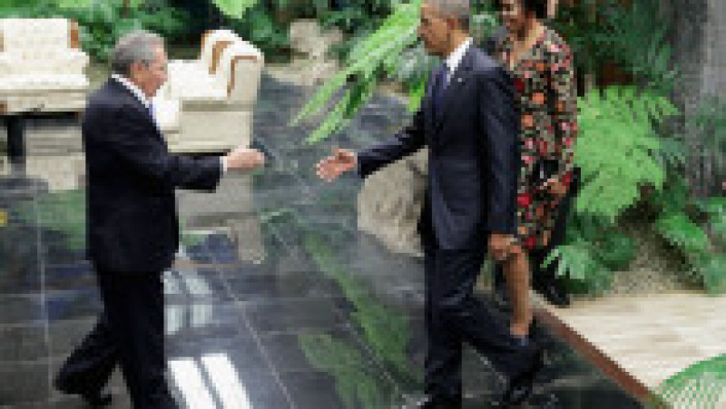 Obama si Raul Castro la dineu - GettyImages-516872964 | Poza 18 din 19
