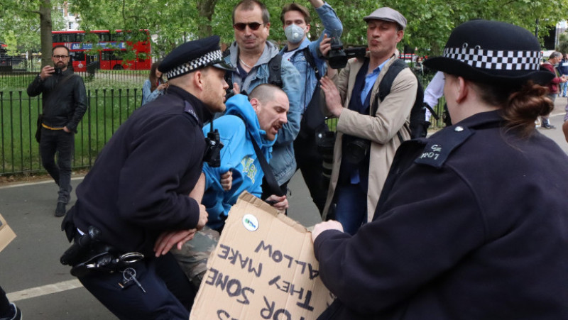 UK Mass Gathering London at Hyde Park, London, United Kingdom.
Saturday May 16th 2020., Image: 519895159, License: Rights-managed, Restrictions: WORLD RIGHTS - Fee Payable Upon Reproduction - For queries contact Avalon.red - sales@avalon.red London: +44 (0) 20 7421 6000 Los Angeles: +1 (310) 822 0419 Berlin: +49 (0) 30 76 212 251, Model Release: no, Credit line: B2820 / Avalon Editorial / Profimedia