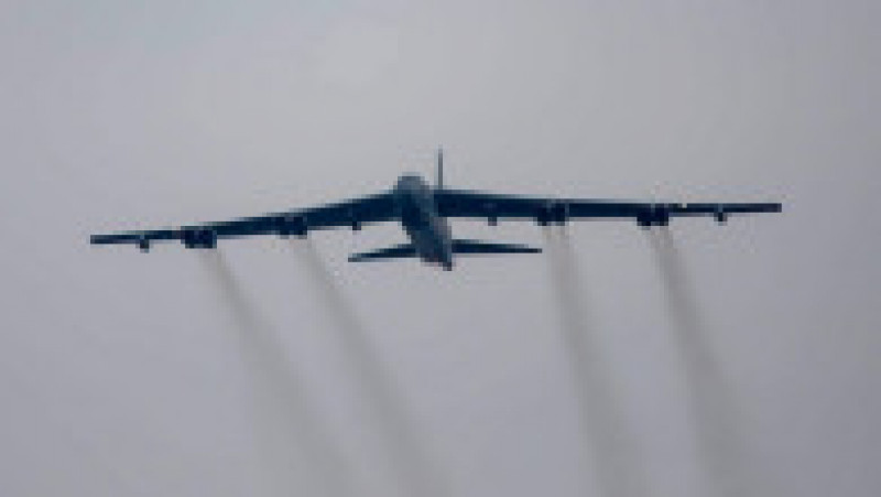 Bombardierele B-52 Stratofortress au participat la exercițiul Allied Sky. Foto: Facebook / Forțele Aeriene Române | Poza 1 din 6