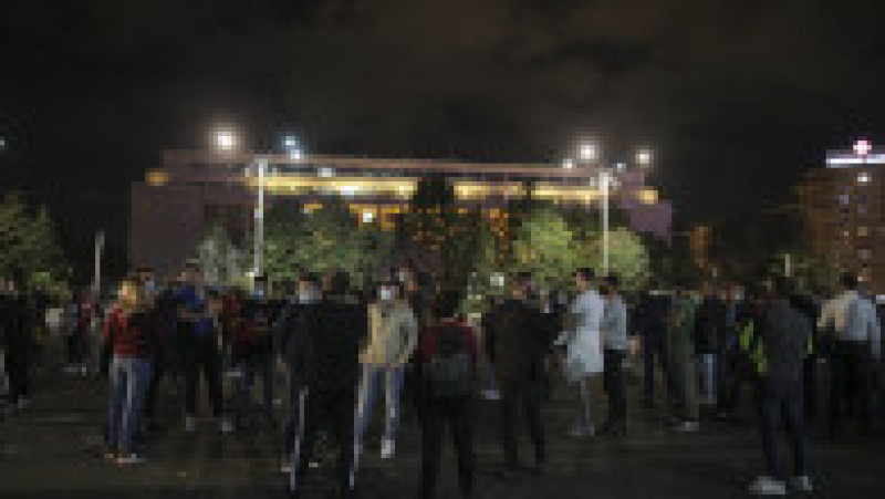 Protest al industriei HoReCa în Piața Victoriei. Foto: InquamPhotos/Octav Ganea | Poza 2 din 3