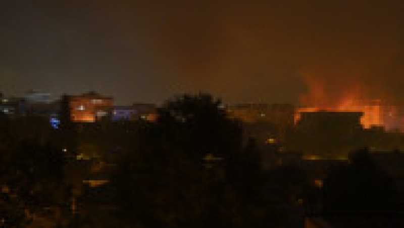 Incendiu pe strada Anestinelor din sectorul 3 al Capitalei. | Poza 4 din 7