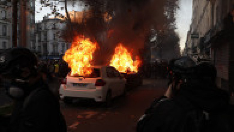 Proteste în Franta. Foto: Profimedia | Poza 1 din 3