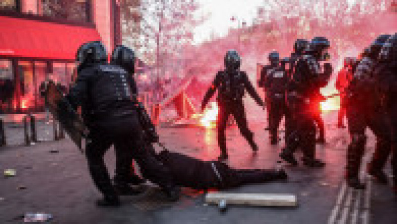 Proteste în Franta. Foto: Profimedia | Poza 3 din 3