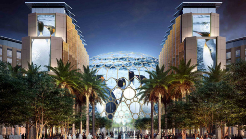 Proiectul centrului expozitional din Dubai
