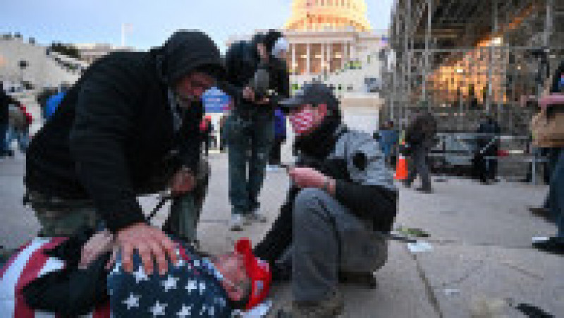 Violențe la Capitoliu FOTO: Profimedia Images | Poza 5 din 14