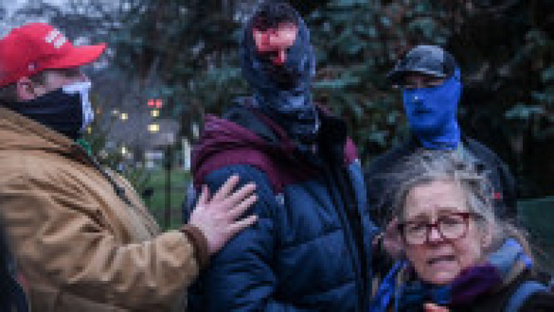 Violențe la Capitoliu FOTO: Profimedia Images | Poza 2 din 14